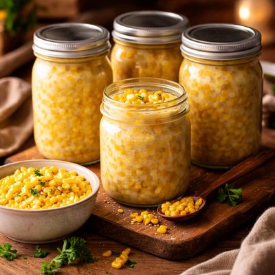 Image of Cream Style Corn for the Freezer