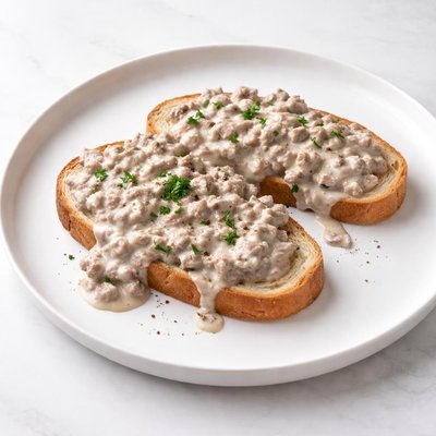 Image of Creamed Beef on Toast Sos