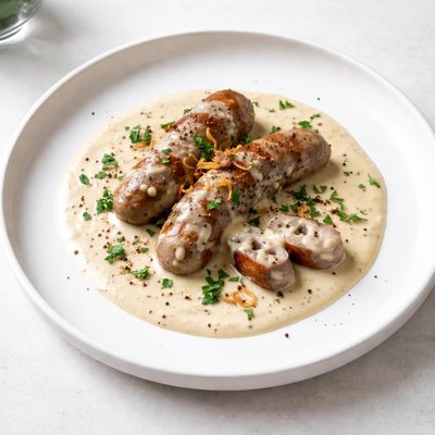 Image of Creamed Bratwurst