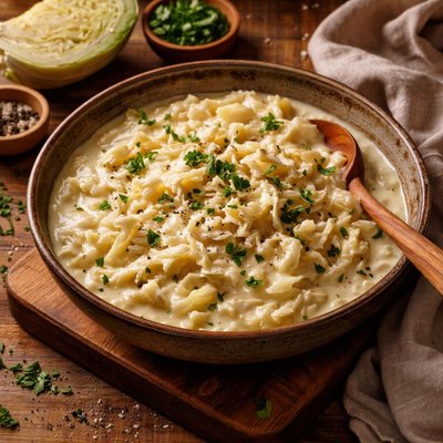 Image of Creamed Cabbage Norwegian Style