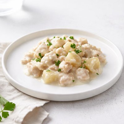 Image of Creamed Chicken Potatoes for Babies