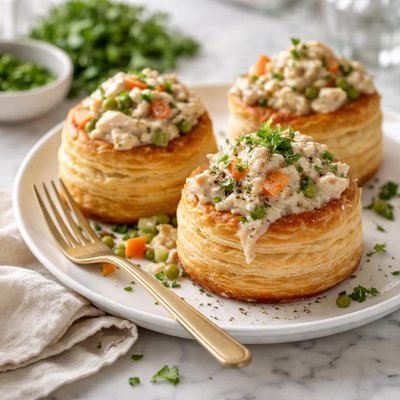Image of Creamed Chicken Toppers