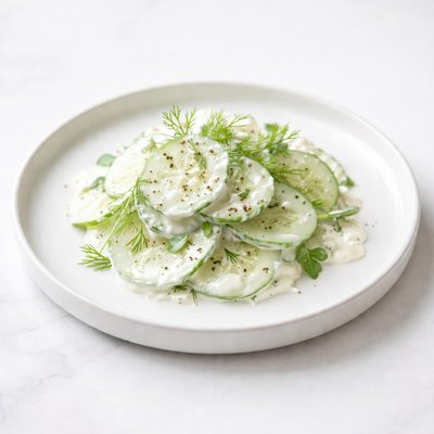 Image of Creamed Cucumber