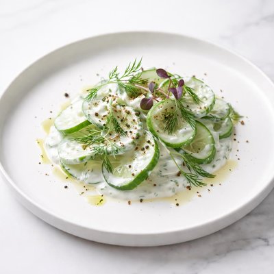 Image of Creamed Cucumber Delight