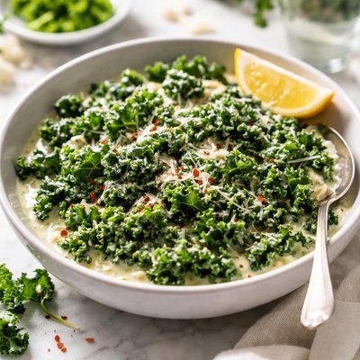 Image of Creamed Curly Kale