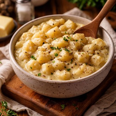 Image of Creamed Diced Potatoes