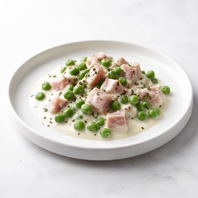 Image of Creamed Ham with Peas
