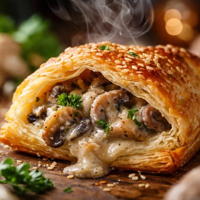 Image of Creamed Mushroom Puff