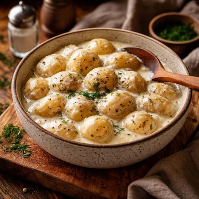 Image of Creamed New Potatoes