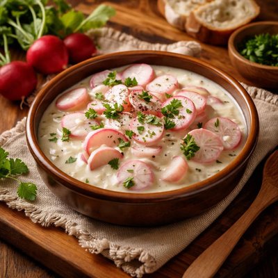 Image of Creamed Radishes