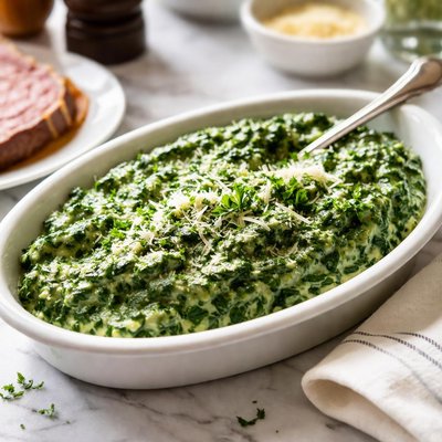 Image of Creamed Spinach from Lawrys Prime Rib House of Prime Rib