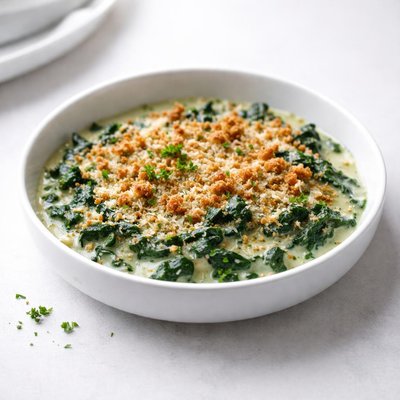 Image of Creamed Spinach Gratin