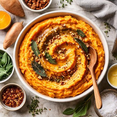 Image of Creamed Sweet Potatoes