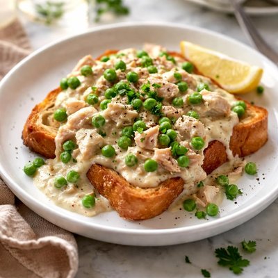 Image of Creamed Tuna and Peas