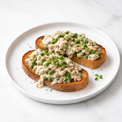 Image of Creamed Tuna on Toast Recipe