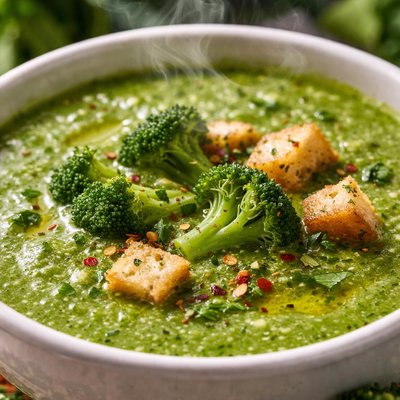Image of Creamless Broccoli Soup
