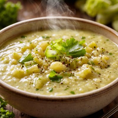 Image of Creamless Cream of Celery Soup