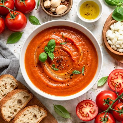 Image of Creamless Cream of Tomato Soup