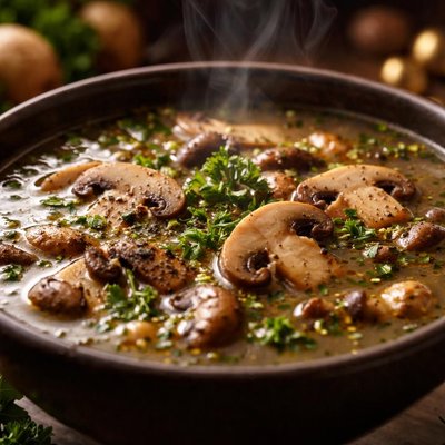 Image of Creamless Mushroom Soup