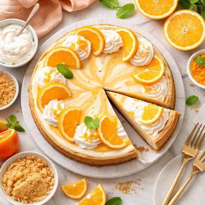 Image of Creamsicle Cheesecake