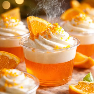Image of Creamsicle Jello Shots