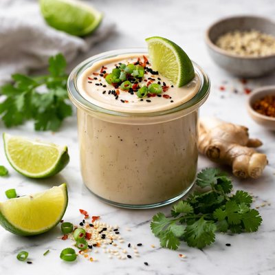 Image of Creamy Asian Dressing Raw Vegan