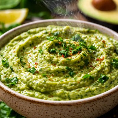 Image of Creamy Avocado and Spinach Dip