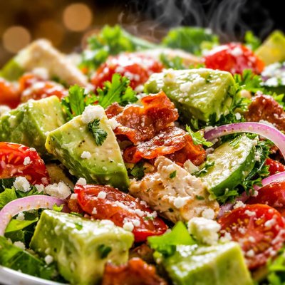 Image of Creamy Avocado Garden Salad