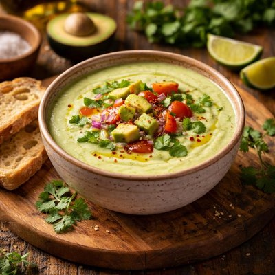Image of Creamy Avocado Gazpacho