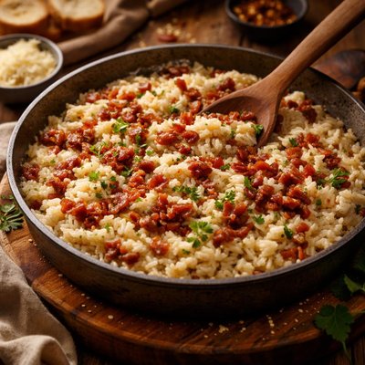 Image of Creamy Bacon Rice