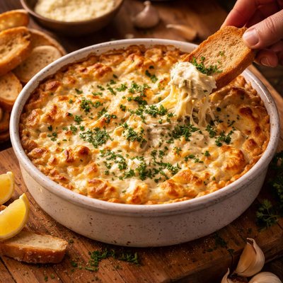Image of Creamy Baked Artichoke Dip
