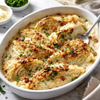 Image of Creamy Baked Cabbage