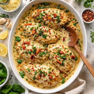 Image of Creamy Baked Chicken Breasts
