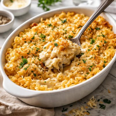 Image of Creamy Baked Macaroni and Cheese