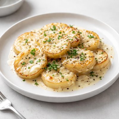 Image of Creamy Baked Parmesan Potatoes