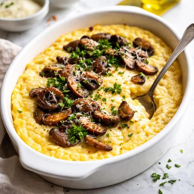 Image of Creamy Baked Polenta