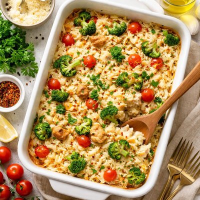 Image of Creamy Baked Rice