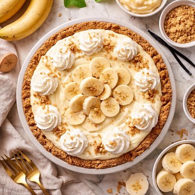 Image of Creamy Banana Cream Pie
