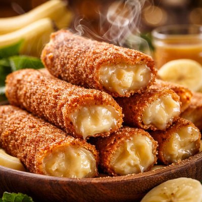 Image of Creamy Banana Whip Sticks