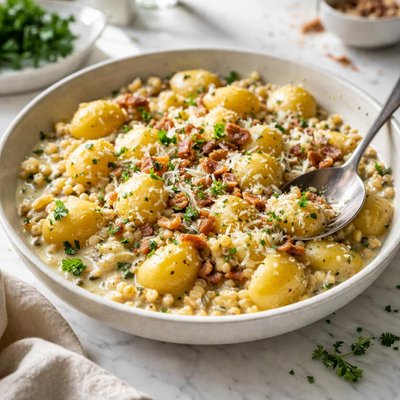 Image of Creamy Barley Potatoes