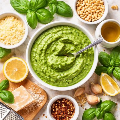 Image of Creamy Basil Pesto