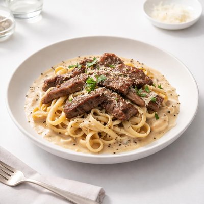 Image of Creamy Beef Noodle Combo