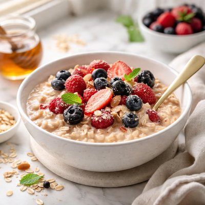 Image of Creamy Berry Oatmeal