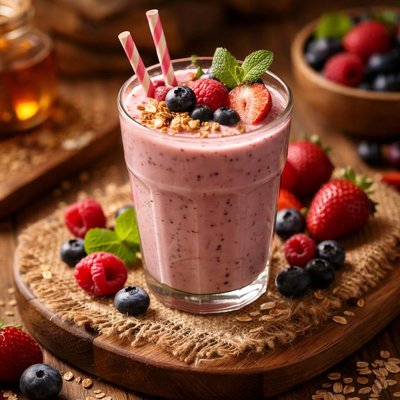 Image of Creamy Berry Smoothie