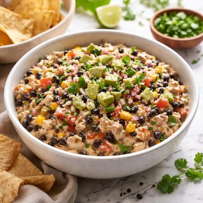 Image of Creamy Black Bean Salsa