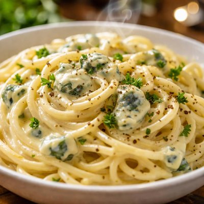 Image of Creamy Blue Cheese and Vermicelli for One