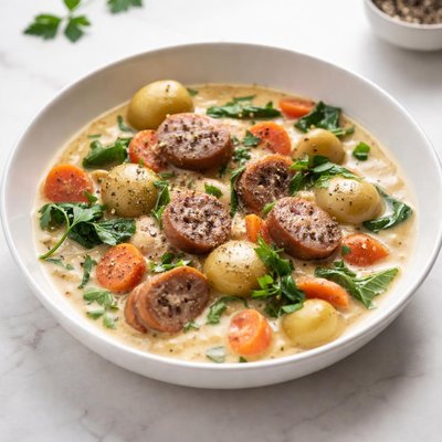 Image of Creamy Bratwurst Stew