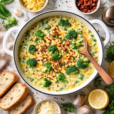 Image of Creamy Broccoli and Cheese