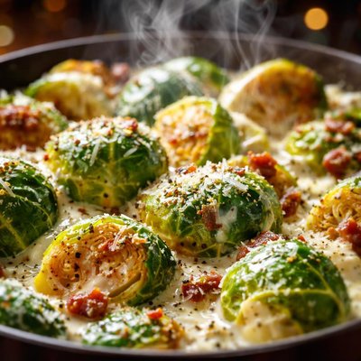 Image of Creamy Brussels Sprouts