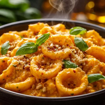 Image of Creamy Butternut Squash Pesto Vegan